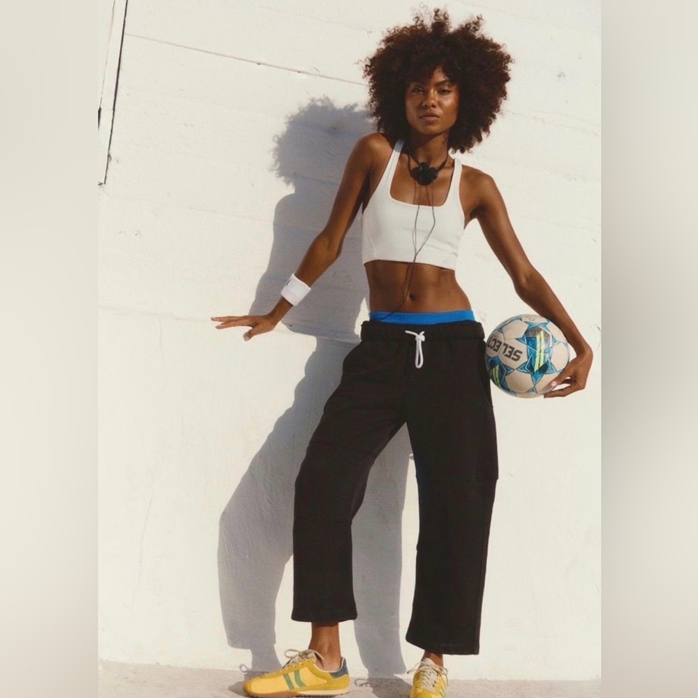FP Movement by Free People Top Score Barrel Pants in Black